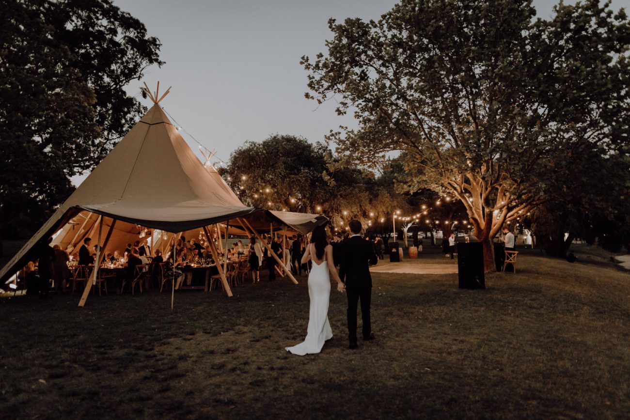 Kate & Andrew's Tipi Wedding