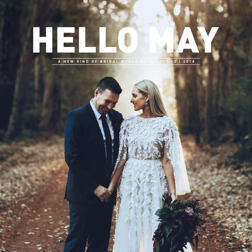 Featured in issue 22 of Hello May Magazine - on sale now Featured work Wedding  photography