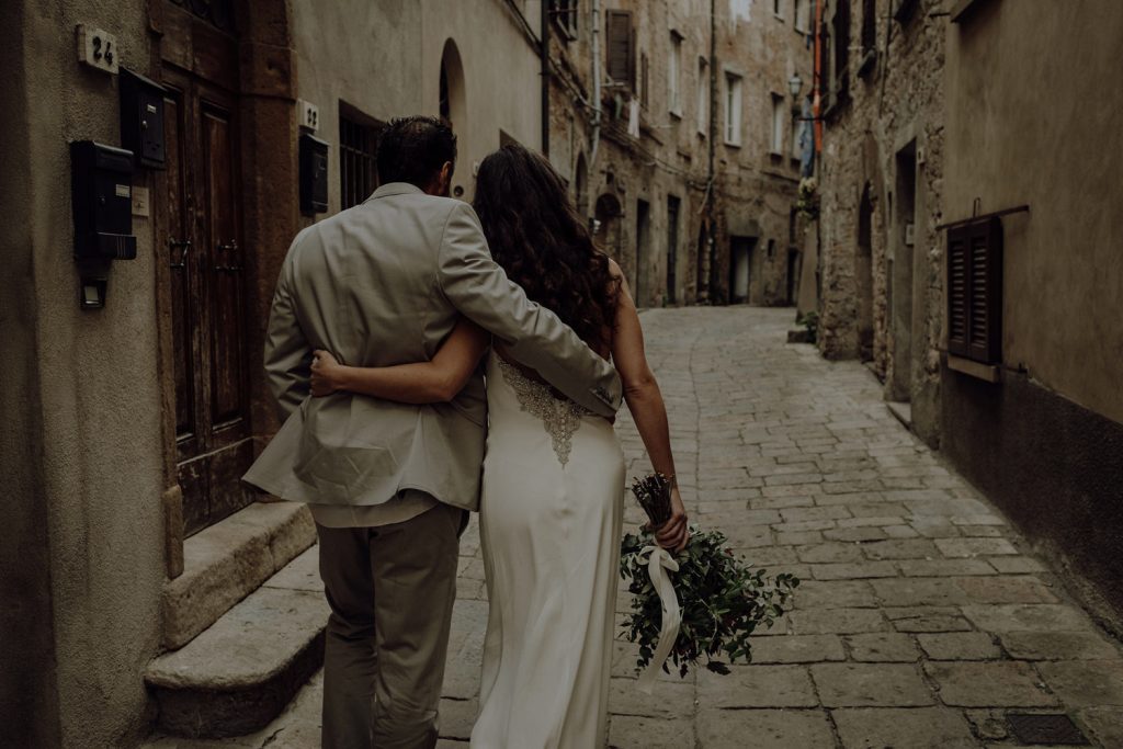 Destination Elopement -Tuscany- Erin & Nasir Travel Wedding  photography