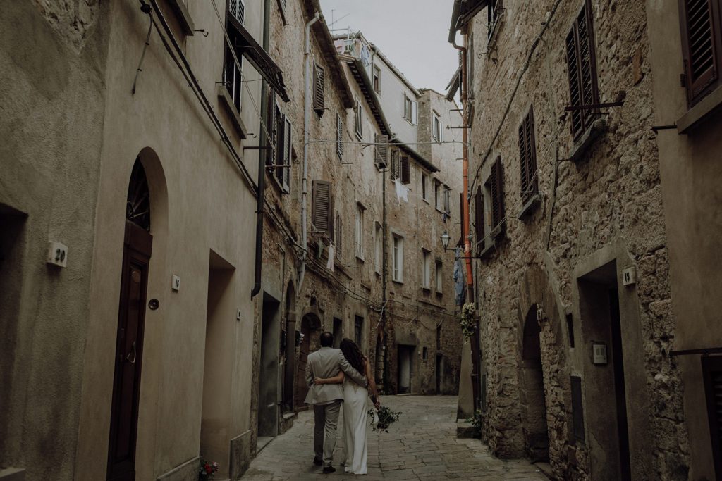 Destination Elopement -Tuscany- Erin & Nasir Travel Wedding  photography