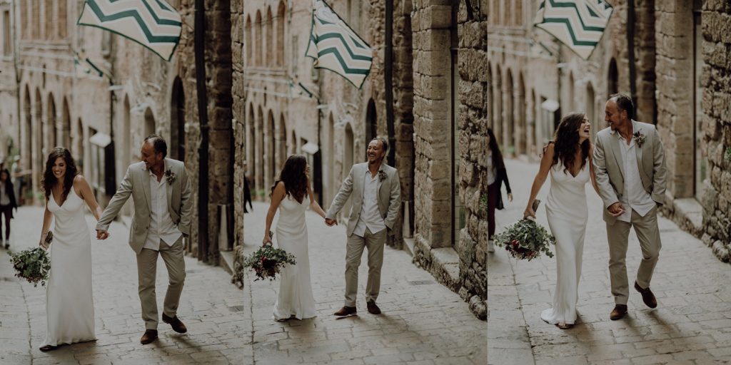 Destination Elopement -Tuscany- Erin & Nasir Travel Wedding  photography