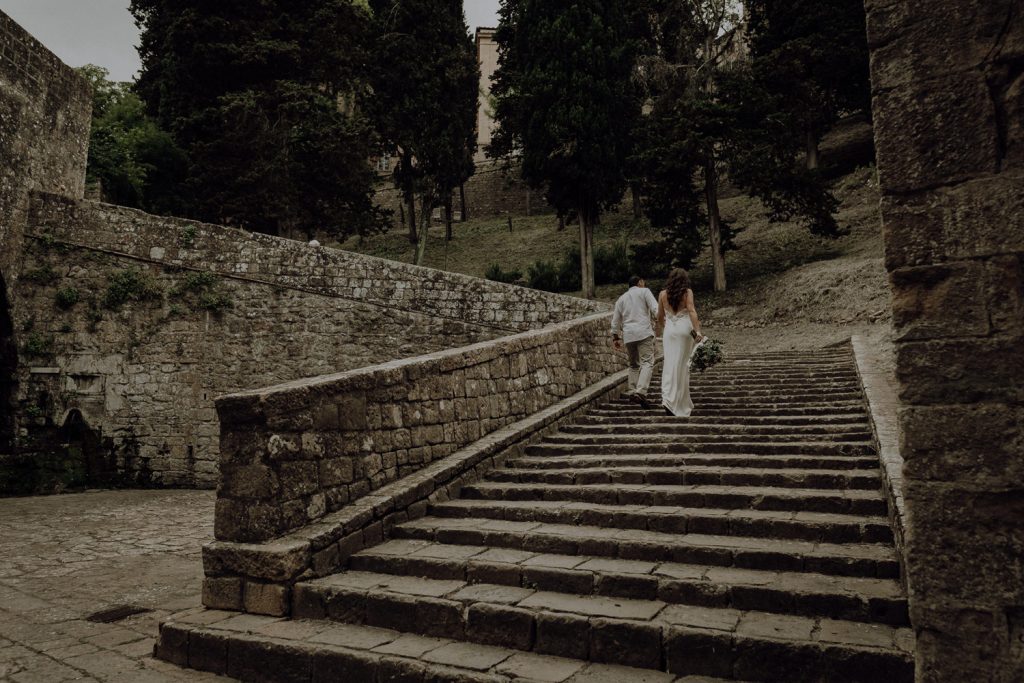 Destination Elopement -Tuscany- Erin & Nasir Travel Wedding  photography