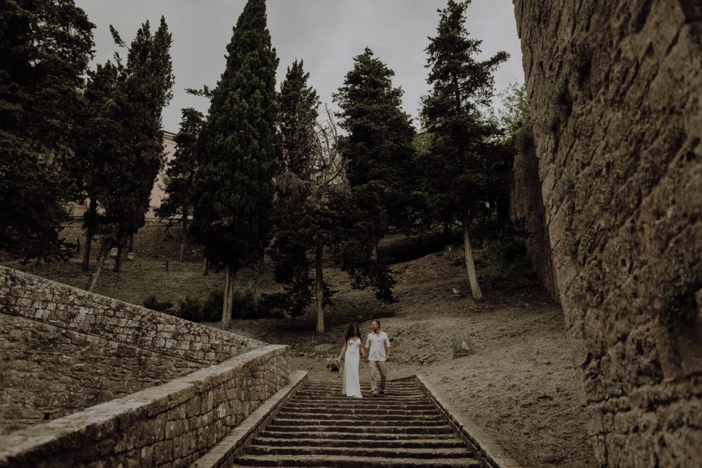 Destination Elopement -Tuscany- Erin & Nasir Travel Wedding  photography