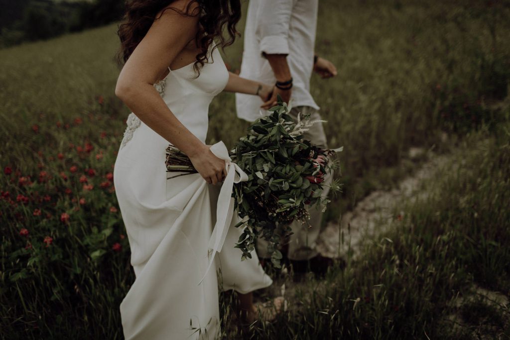 Destination Elopement -Tuscany- Erin & Nasir Travel Wedding  photography