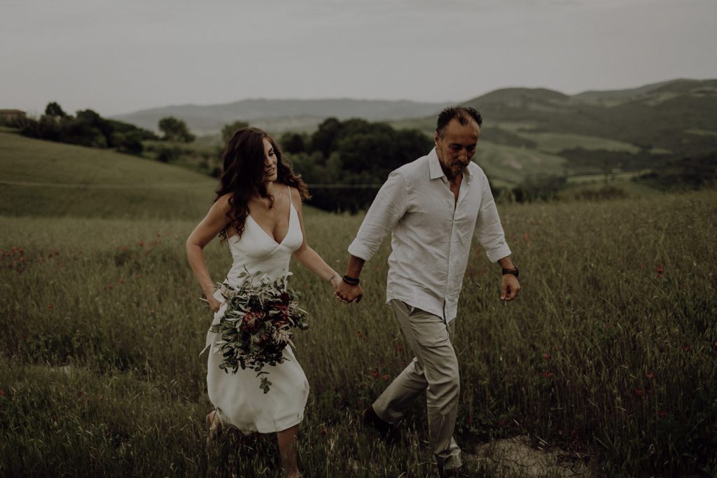 Destination Elopement -Tuscany- Erin & Nasir Travel Wedding  photography