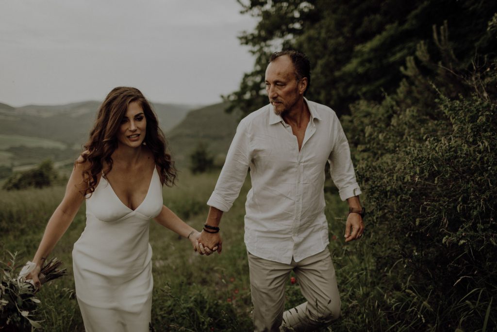 Destination Elopement -Tuscany- Erin & Nasir Travel Wedding  photography