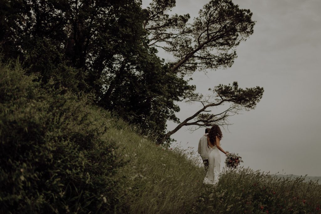 Destination Elopement -Tuscany- Erin & Nasir Travel Wedding  photography