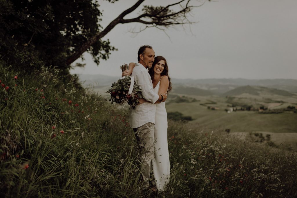 Destination Elopement -Tuscany- Erin & Nasir Travel Wedding  photography