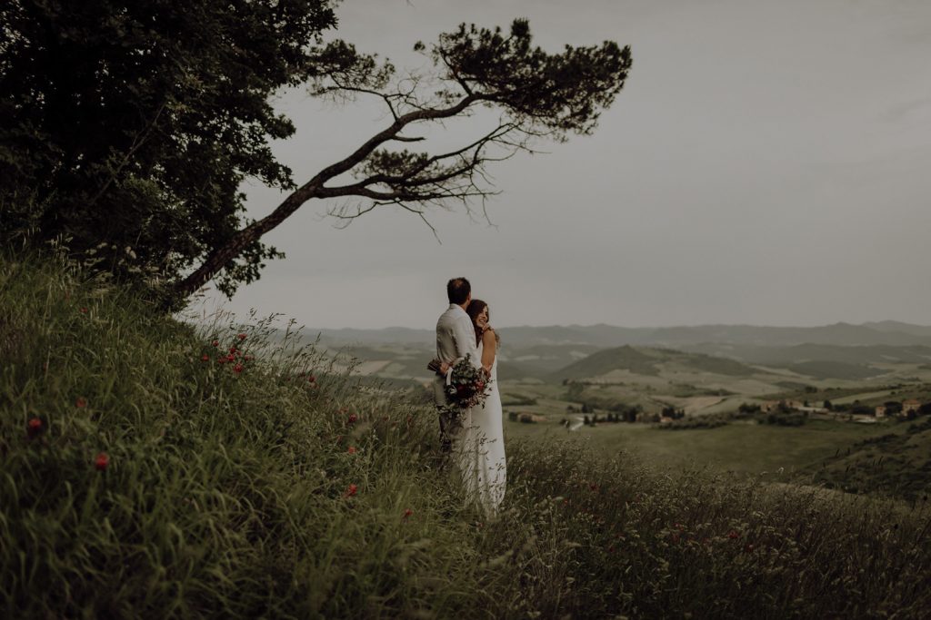 Destination Elopement -Tuscany- Erin & Nasir Travel Wedding  photography