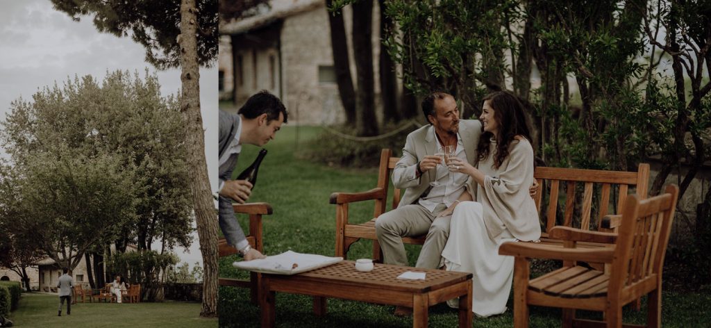 Destination Elopement -Tuscany- Erin & Nasir Travel Wedding  photography