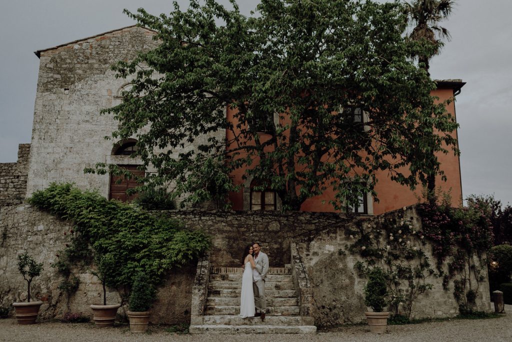 Destination Elopement -Tuscany- Erin & Nasir Travel Wedding  photography