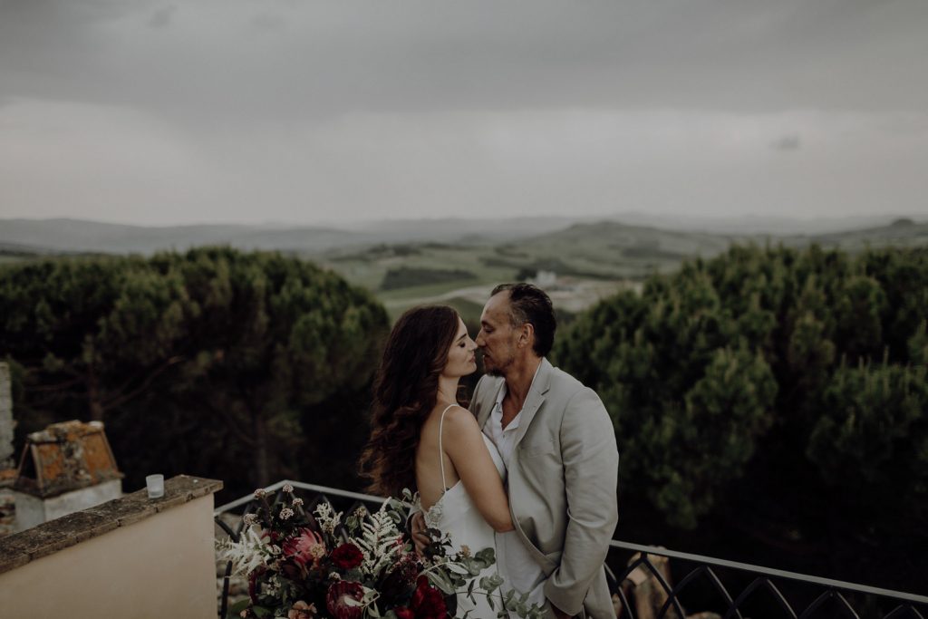 Destination Elopement -Tuscany- Erin & Nasir Travel Wedding  photography