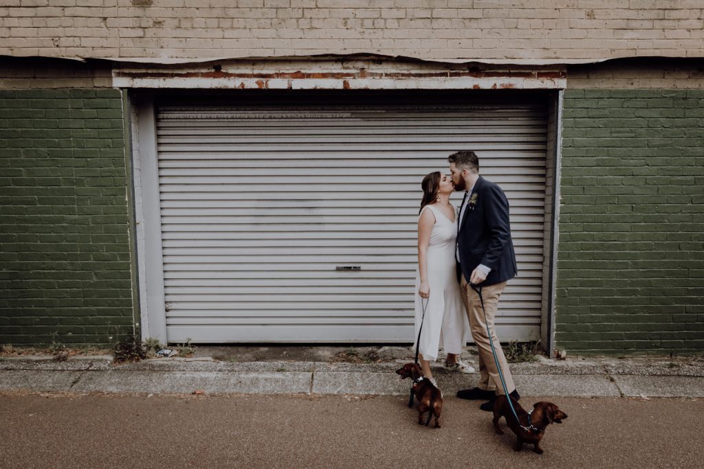 Mieke & Mike - Hijacking the streets - oh and sneaking a Wedding in there Wedding  photography