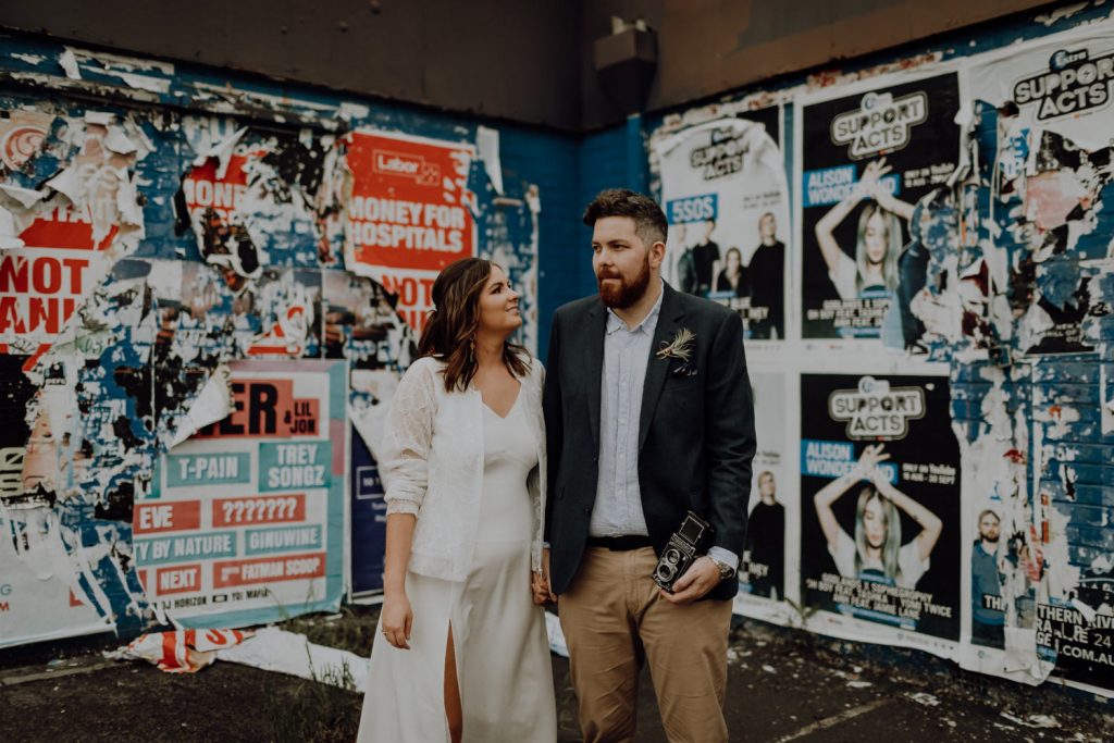 Mieke & Mike - Hijacking the streets - oh and sneaking a Wedding in there Wedding  photography