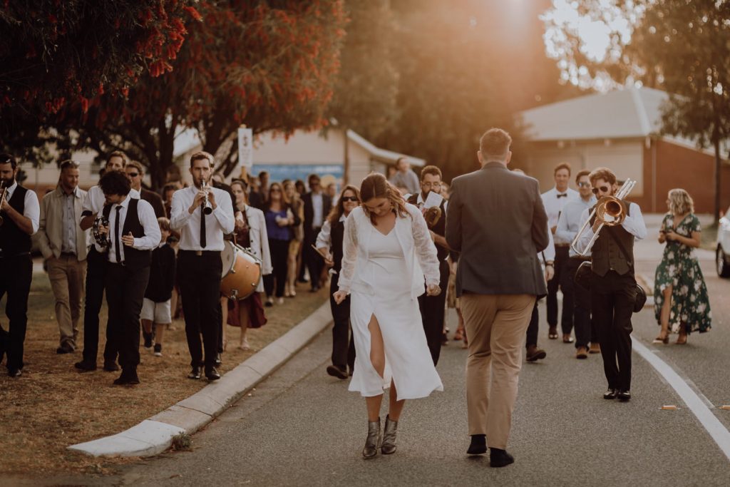 Mieke & Mike - Hijacking the streets - oh and sneaking a Wedding in there Wedding  photography