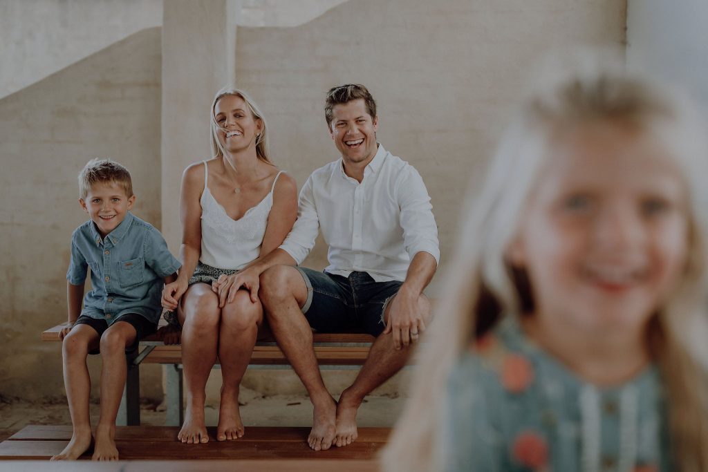 Family portrait - City Beach Family Portrait  photography