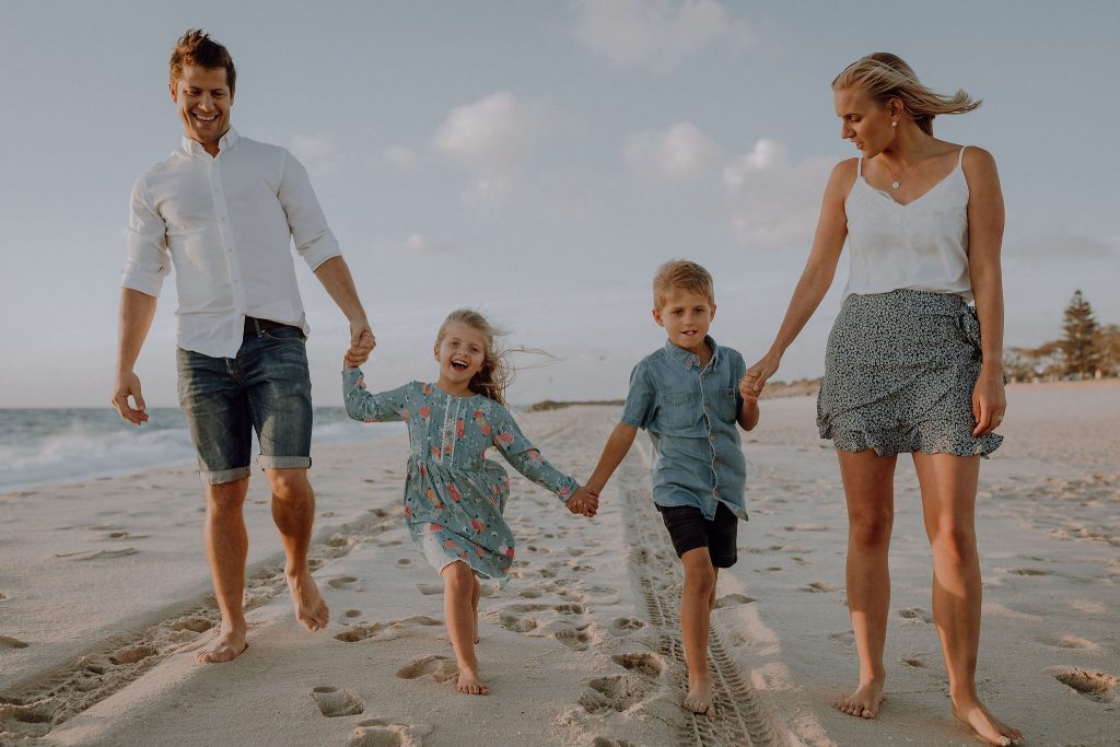 Family portrait - City Beach Family Portrait  photography