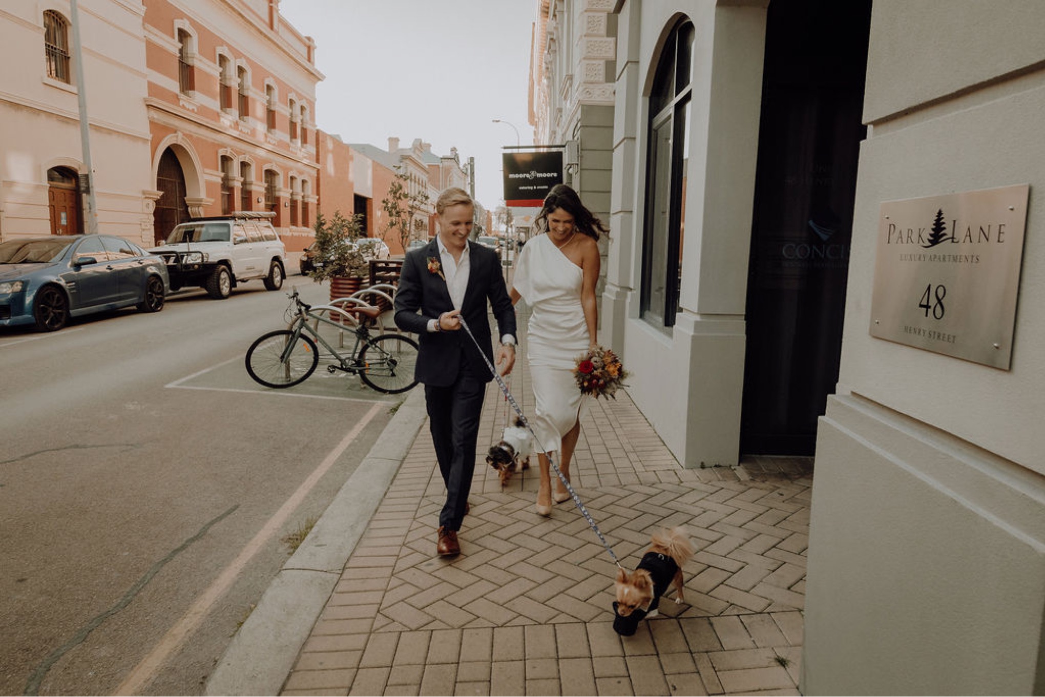 Laura, Fred, Ginger + Pumpkin - Fremantle Micro Wedding Wedding  photography