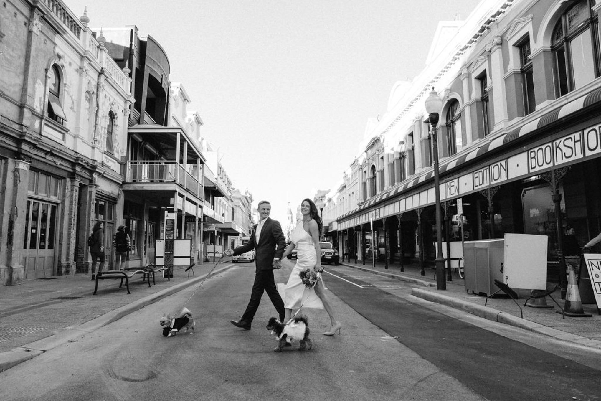 Laura, Fred, Ginger + Pumpkin - Fremantle Micro Wedding Wedding  photography