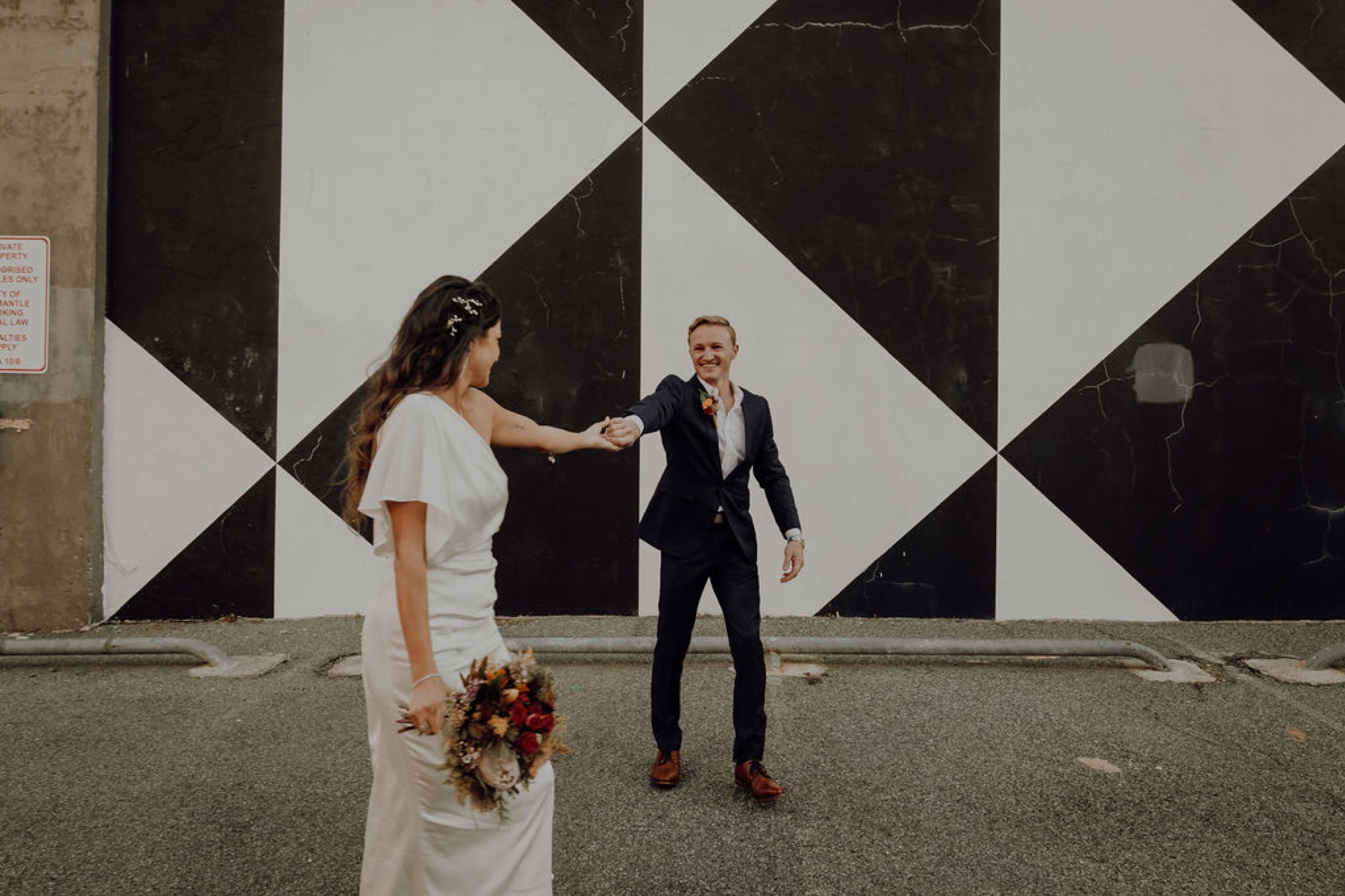 Laura, Fred, Ginger + Pumpkin - Fremantle Micro Wedding Wedding  photography