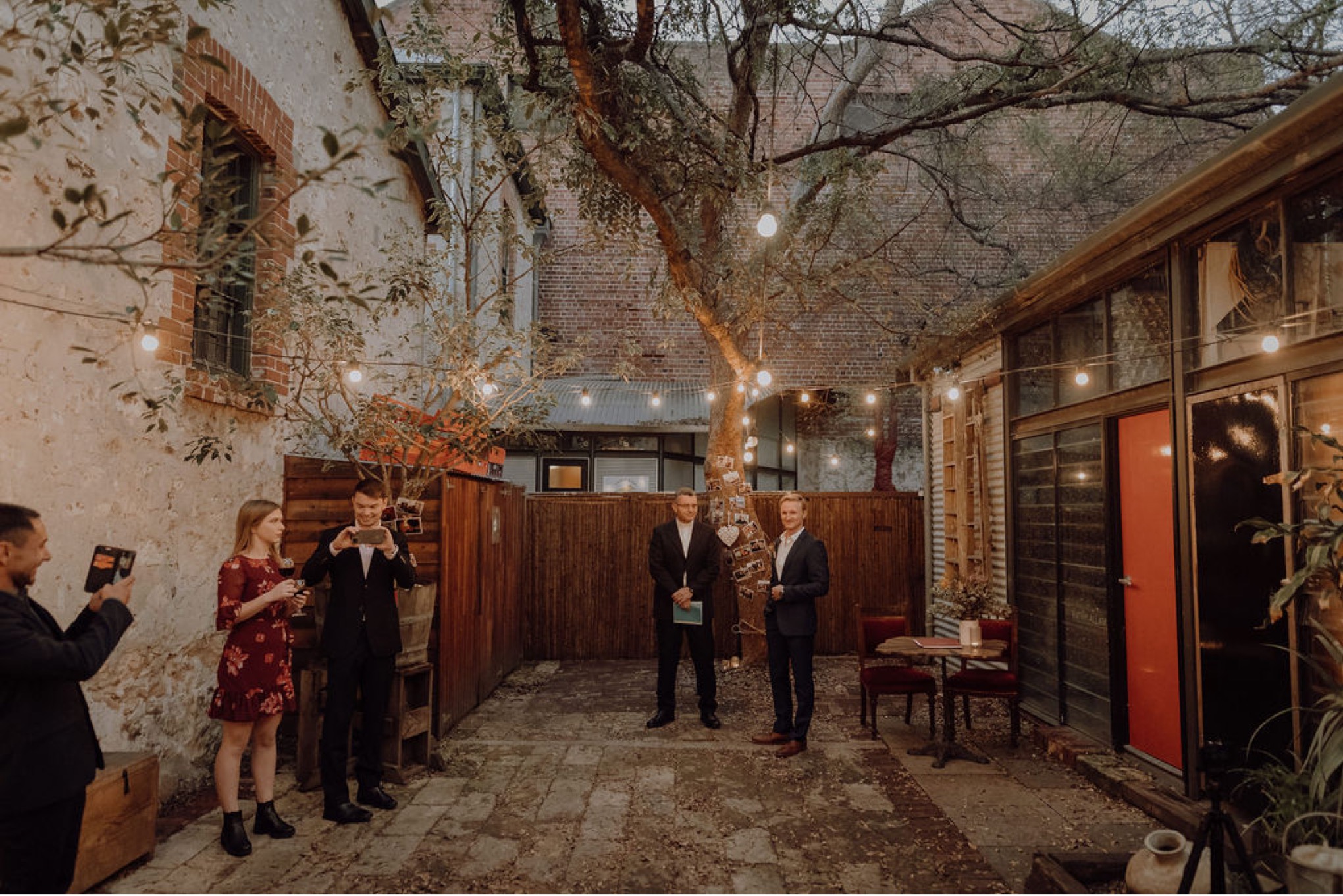 Laura, Fred, Ginger + Pumpkin - Fremantle Micro Wedding Wedding  photography