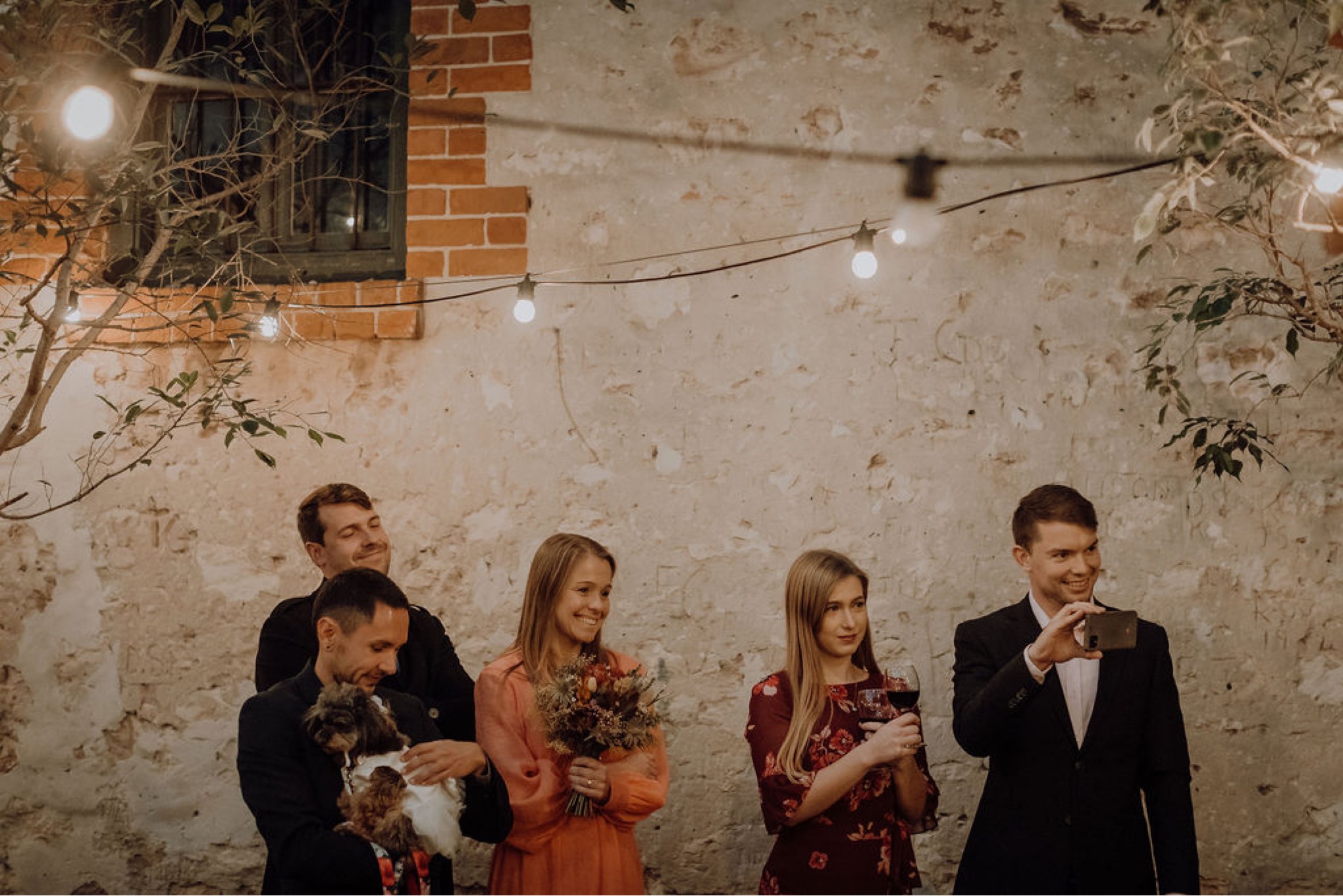 Laura, Fred, Ginger + Pumpkin - Fremantle Micro Wedding Wedding  photography