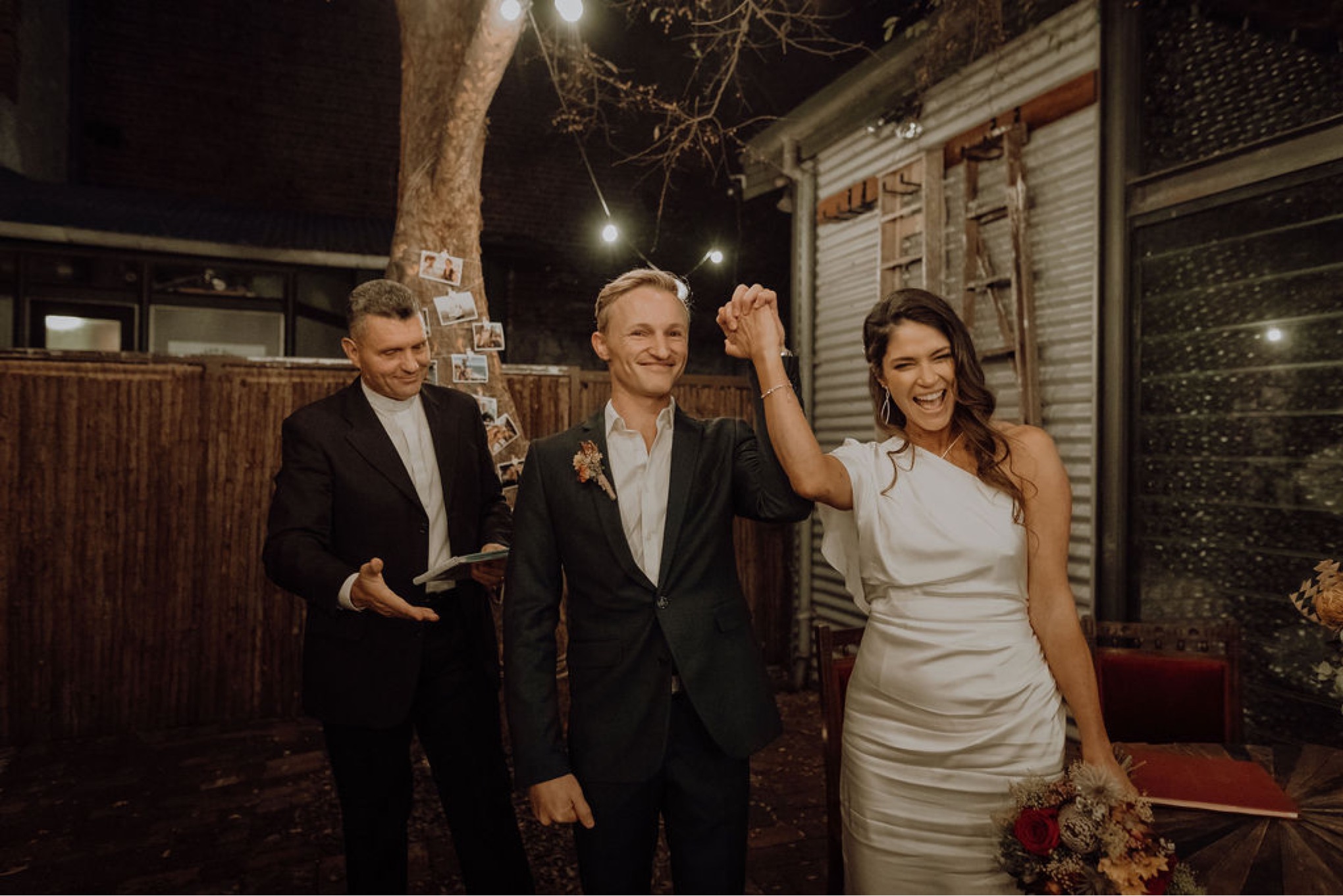 Laura, Fred, Ginger + Pumpkin - Fremantle Micro Wedding Wedding  photography