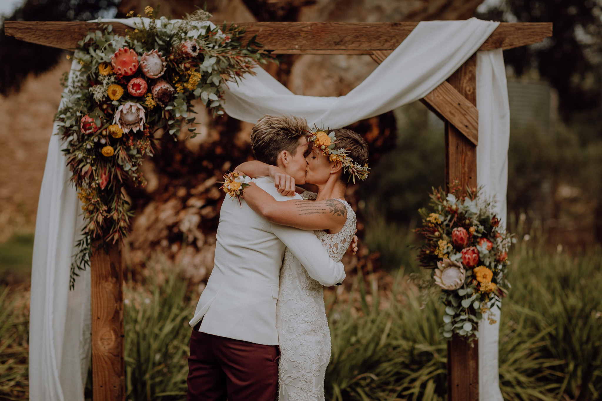 Alisa + Danika - Barn1890, Adelaide, SA Wedding Wedding  photography