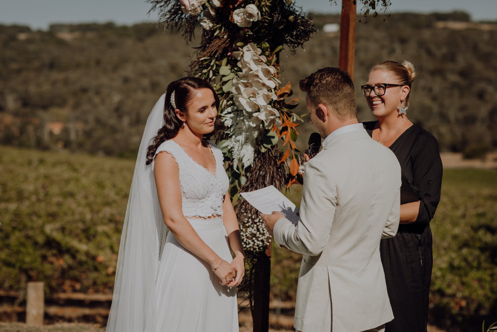 Tauri + Dylan - Credaro Wines Wedding Wedding  photography