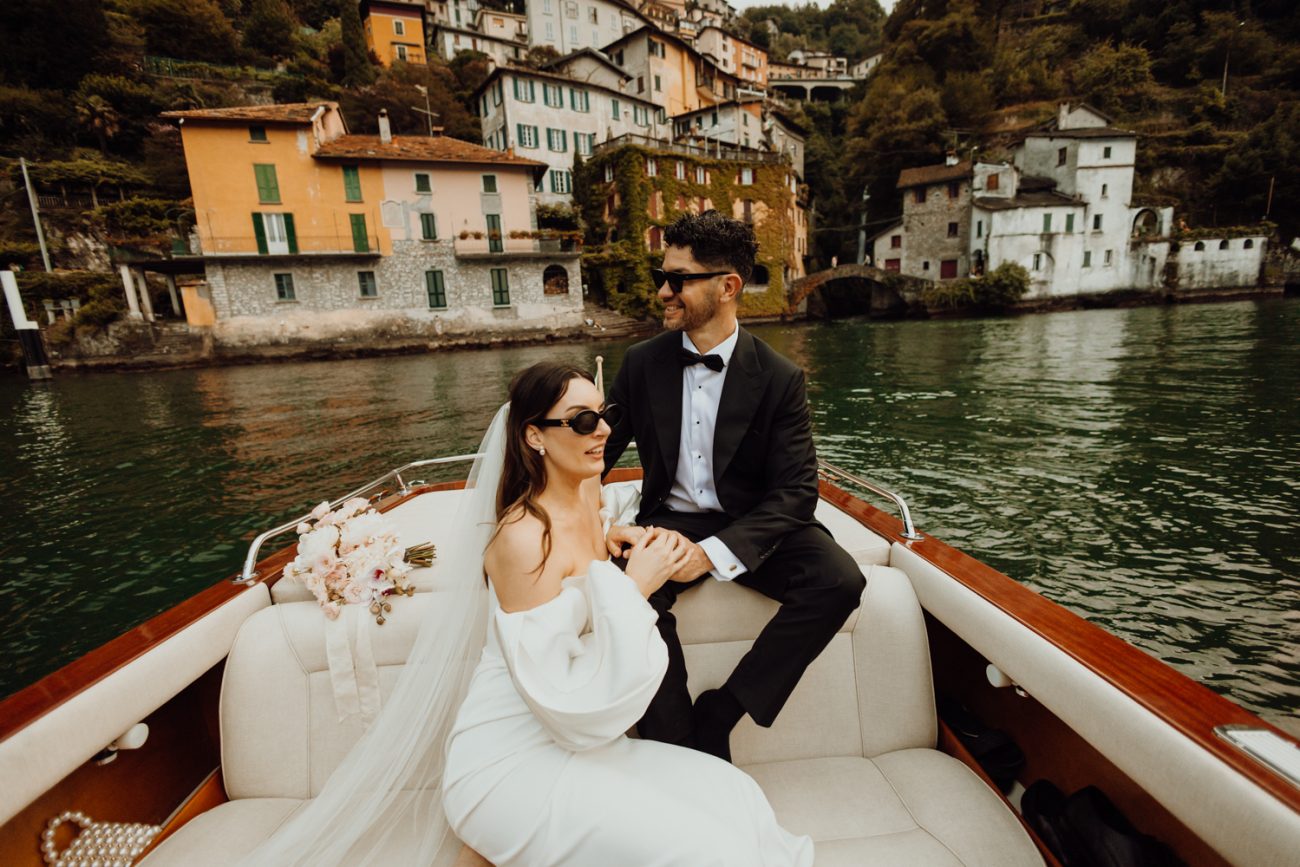 Jasmine & Kanes Lake Como Elopement Film - Tyler Brown Photography