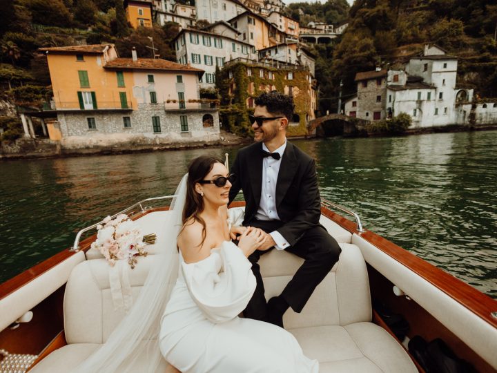 Jasmine & Kanes Lake Como Elopement Film - Tyler Brown Photography